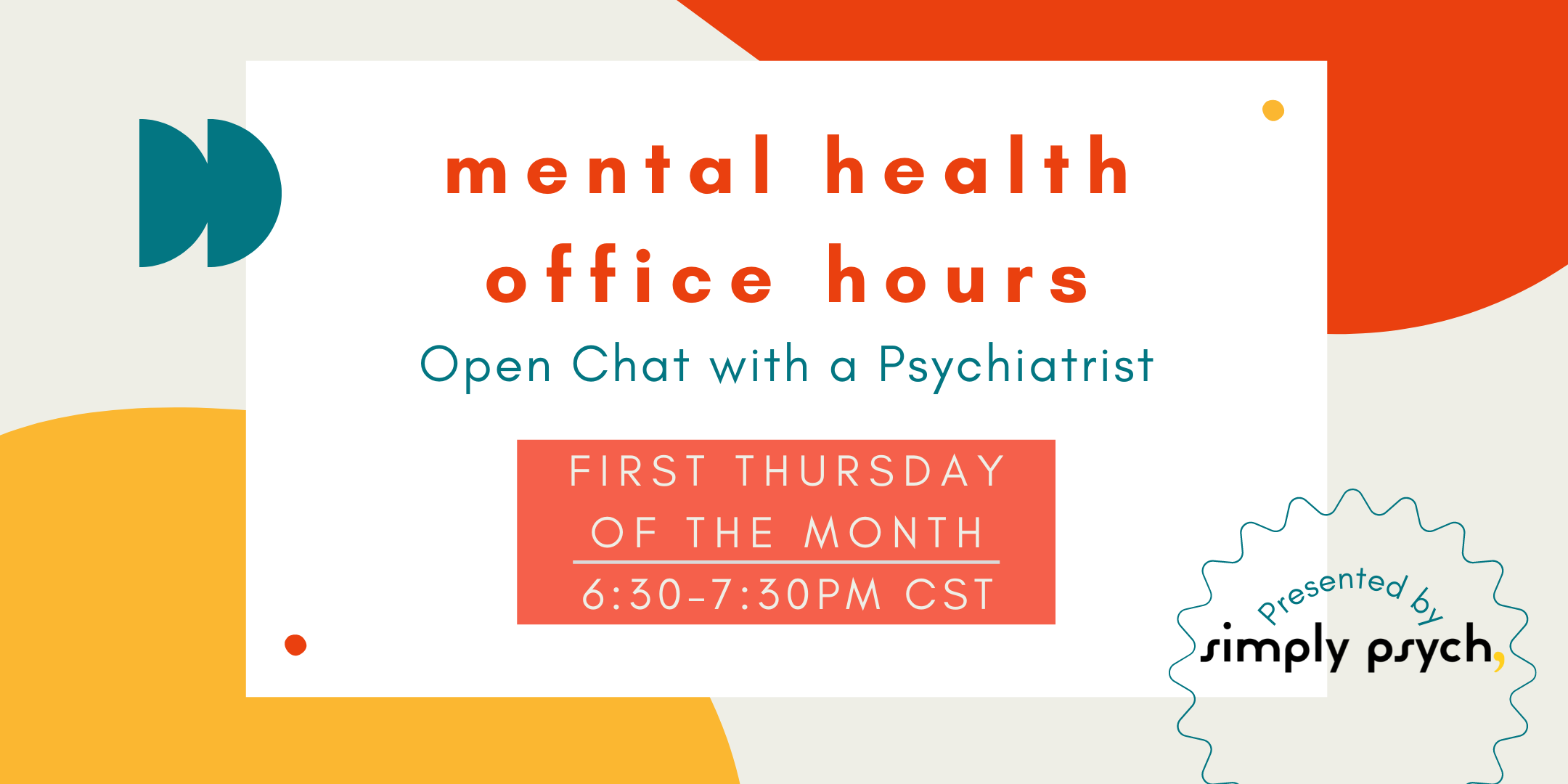 Mental Health Office Hours on Vimeo